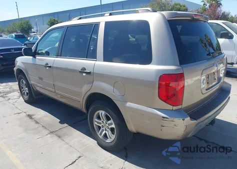 2004 Honda Pilot Ex-L z USA, uszkodzony, nr VIN 2HKYF18554H594326